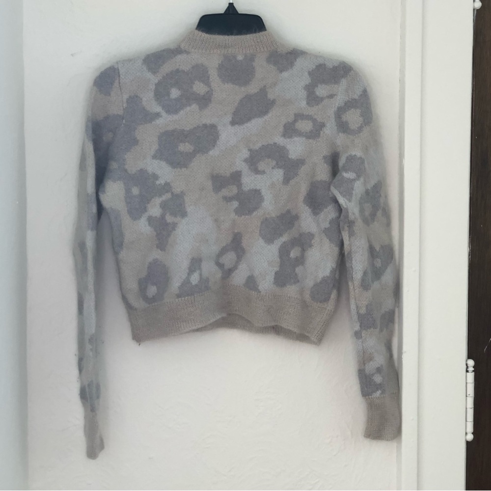 Rag And Bone Leopard Print Sweater - image 7